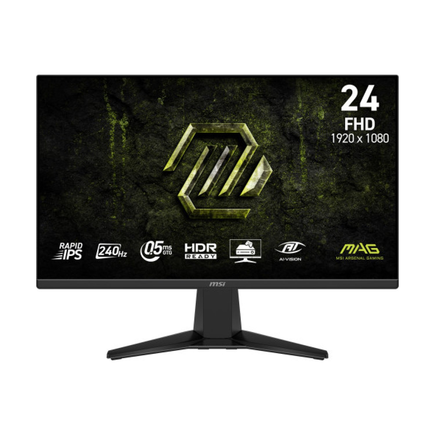 MSI MAG 255F X24 pantalla para PC 62,2 cm (24.5") 1920 x 1080 Pixeles Full HD LCD Negro