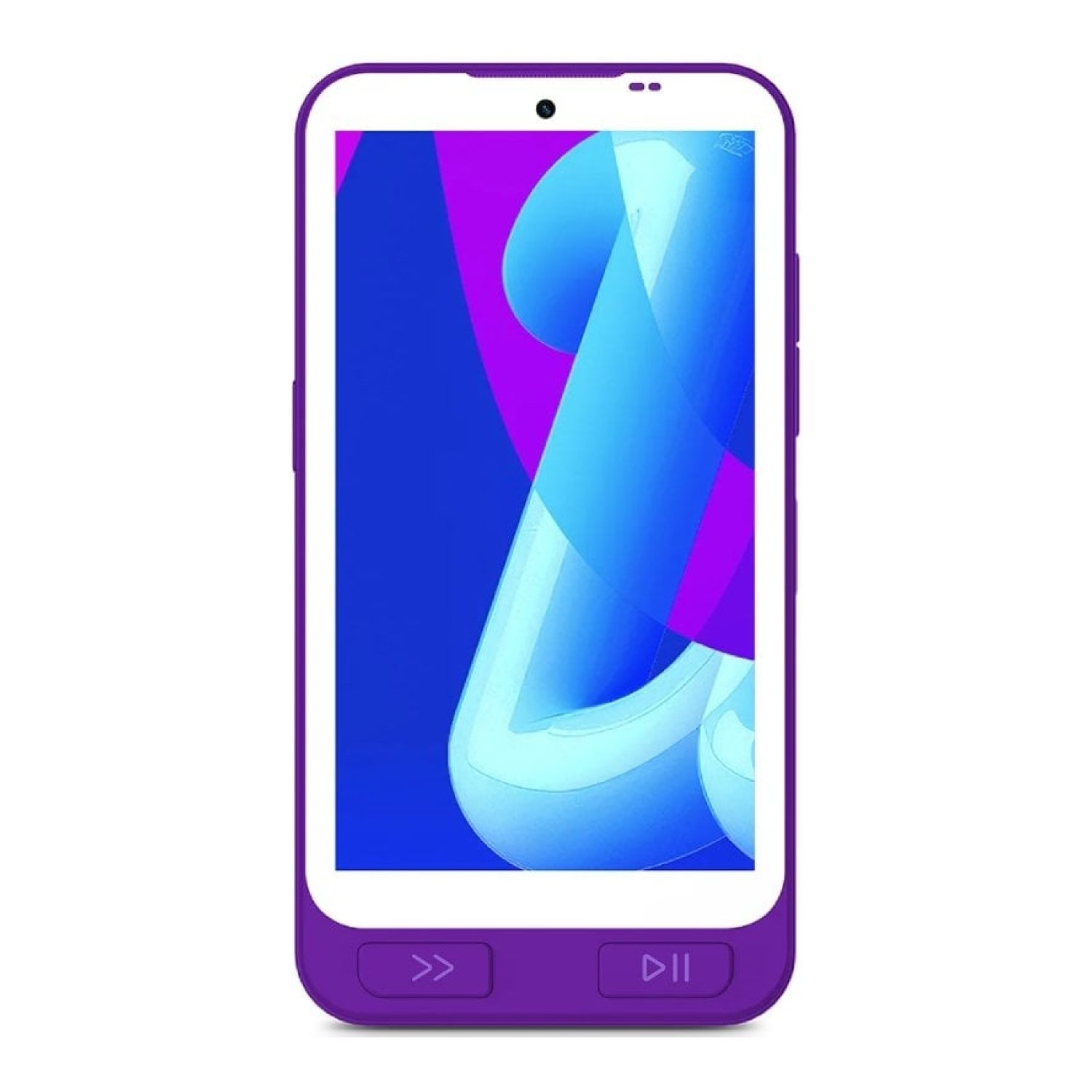 Smartphone SPC Wuum One 4GB/ 64GB/ 5"/ Púrpura