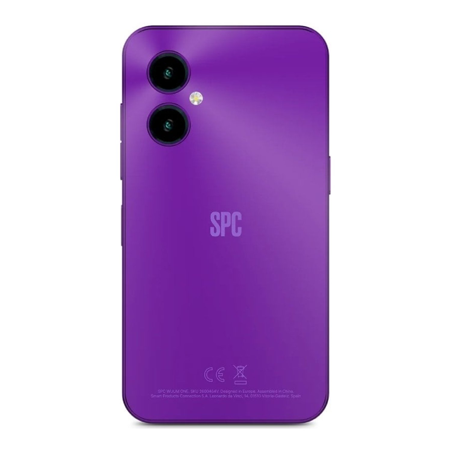 Smartphone SPC Wuum One 4GB/ 64GB/ 5"/ Púrpura