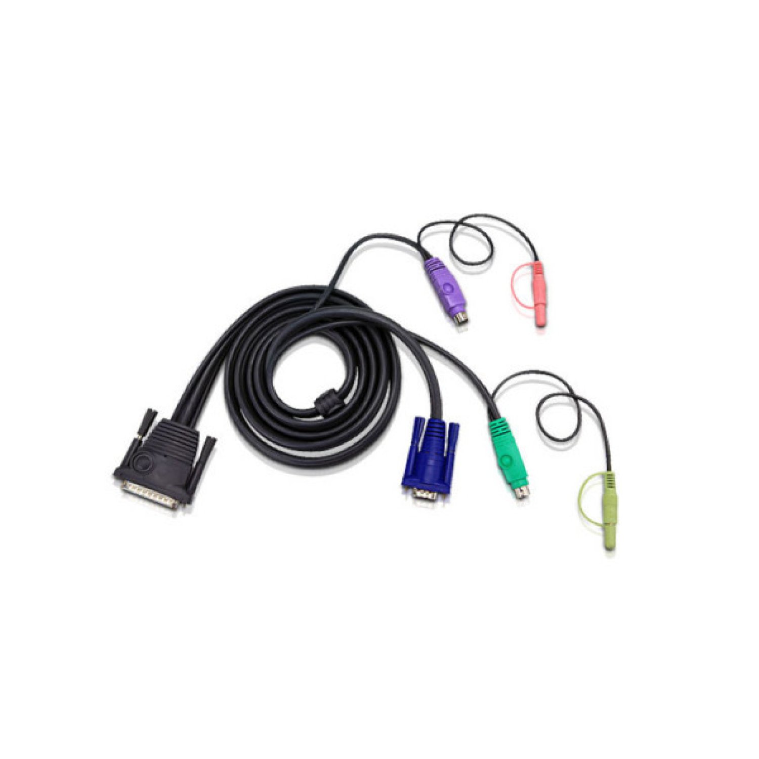 Aten 33ft PS/2 cable para video, teclado y ratón (kvm) Negro 10 m