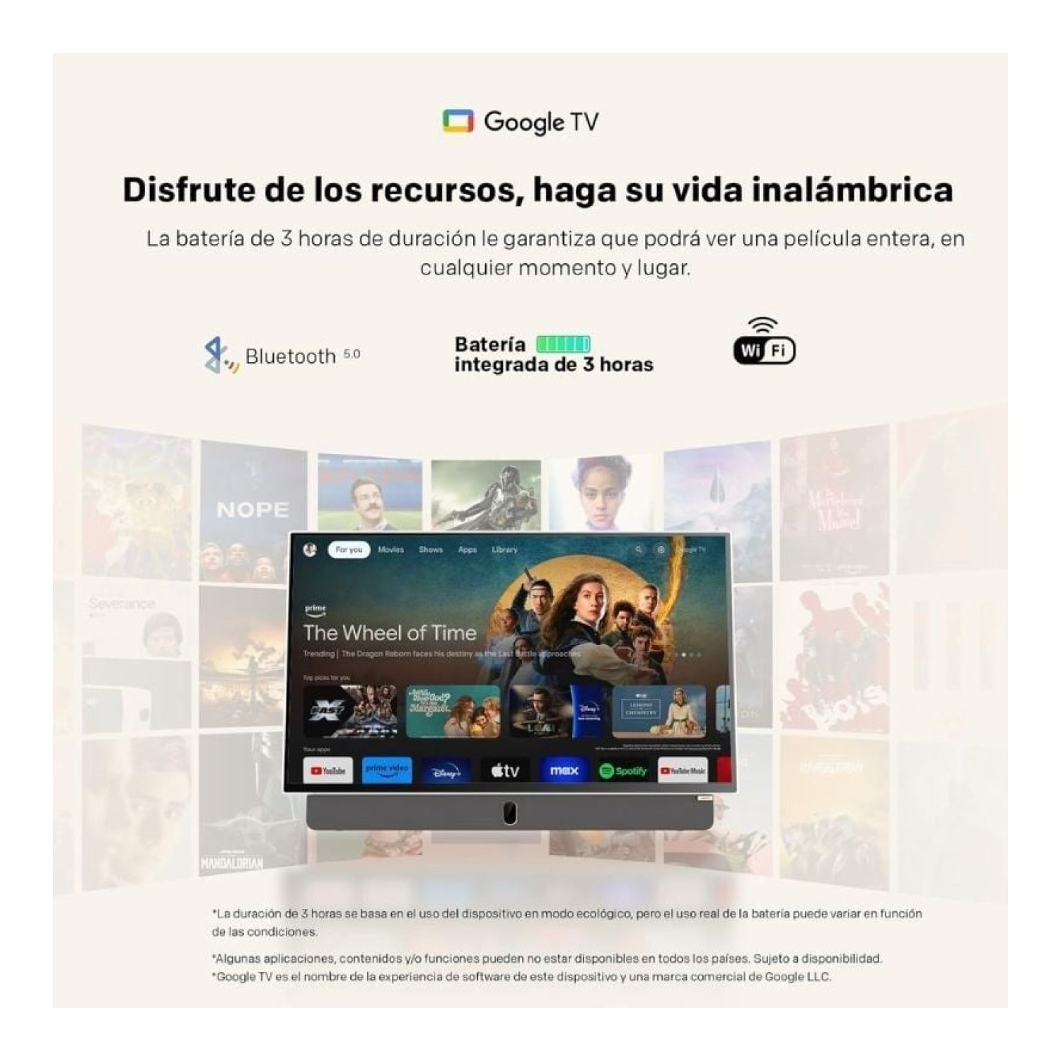 Televisor Portable Metz 24MPE7000Z 24"/ Full HD/ Smart TV/ WiFi