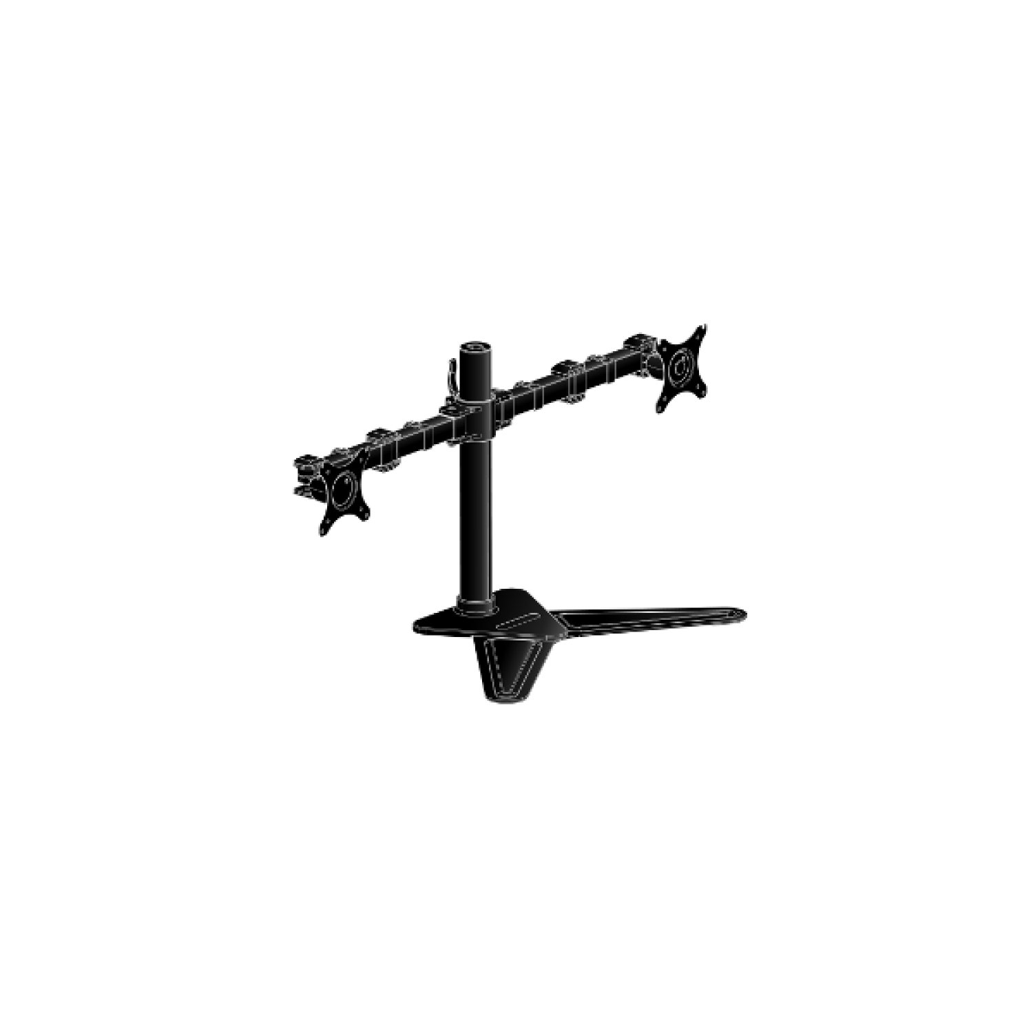 iiyama DS1002D-B1 soporte para monitor 76,2 cm (30") Negro