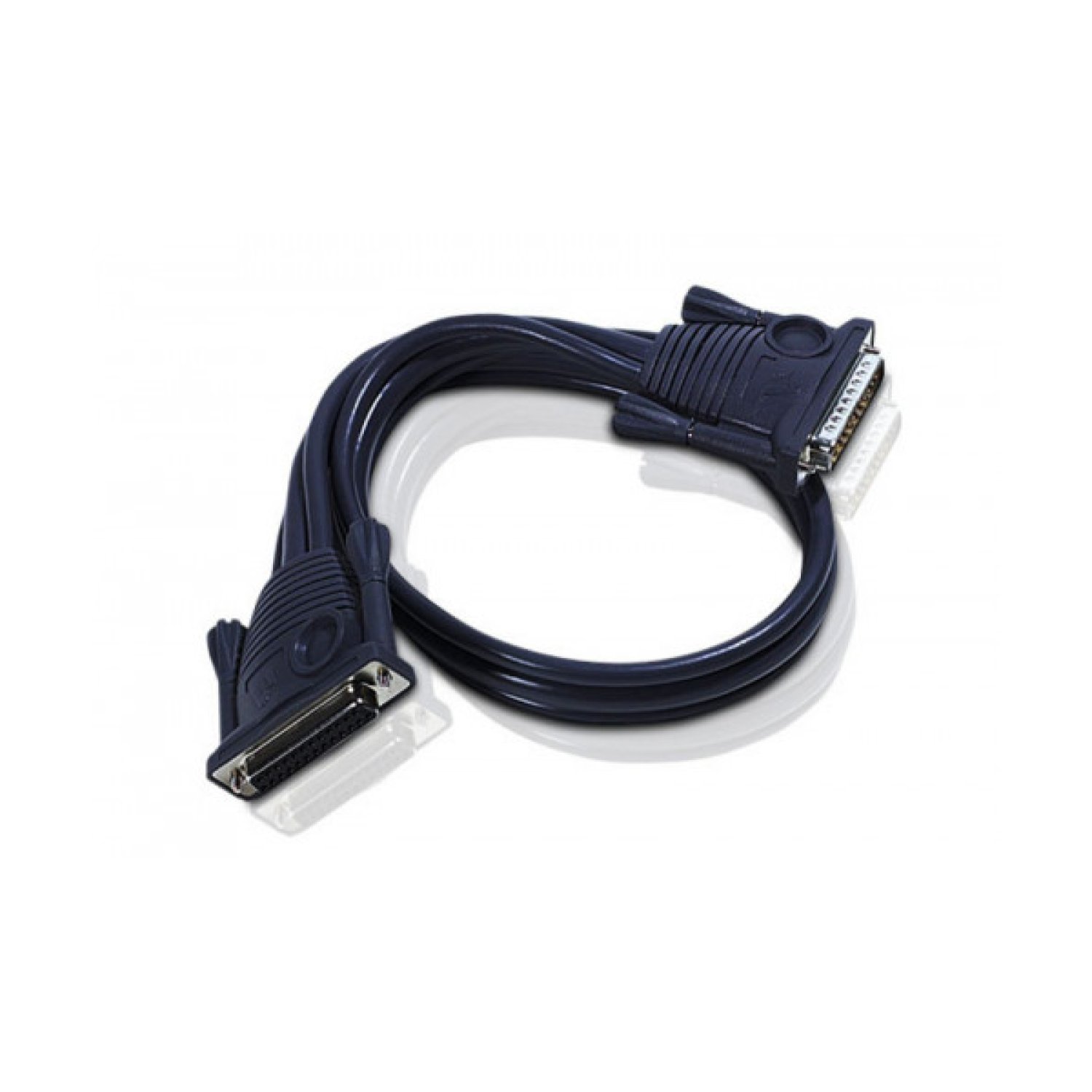 Aten 2L1701 cable de serie Negro 1,8 m DB-25