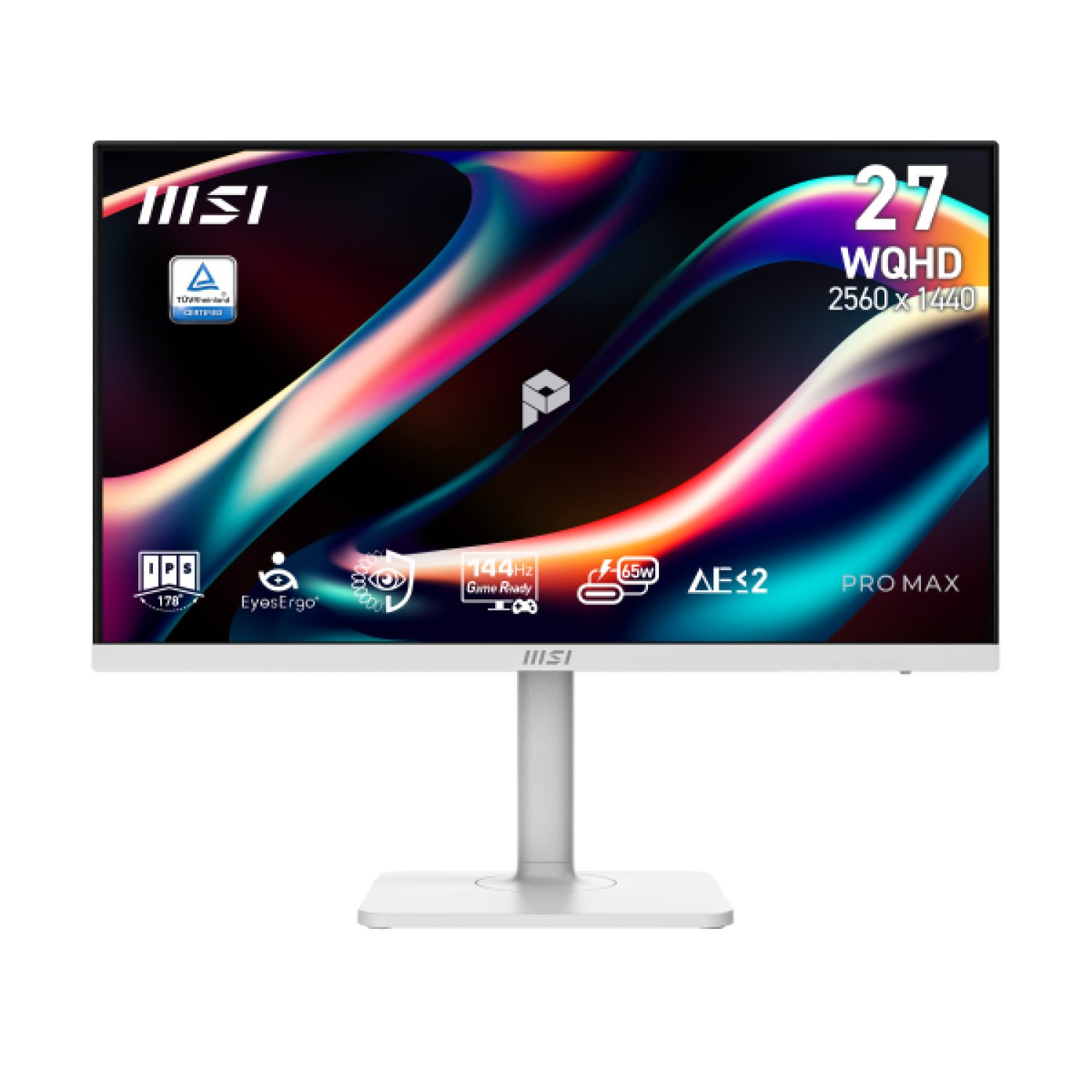 MSI PRO MAX 271QPHW E14 pantalla para PC 68,6 cm (27") 2560 x 1440 Pixeles Wide Quad HD LCD Blanco