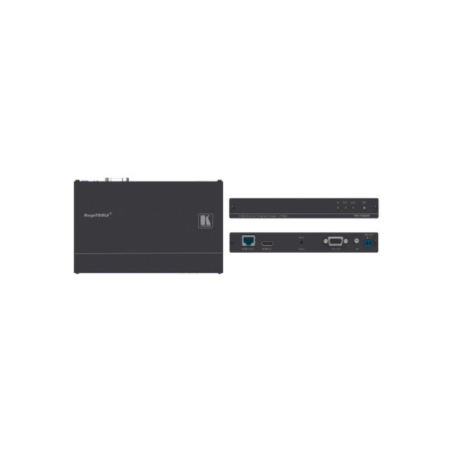 Kramer Electronics TP-780T Transmisor de señales AV Negro