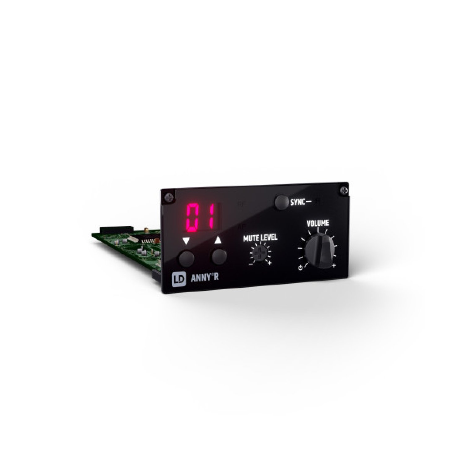 LD Systems LDANNYRB5 receptor para micrófono inalámbrico Montaje en rack