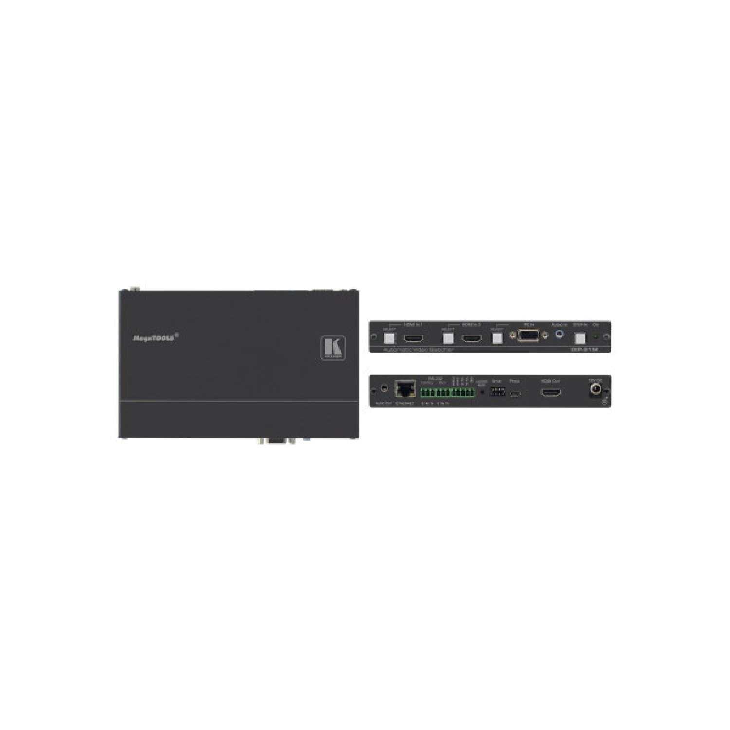 Kramer Electronics DIP-31 extensor audio/video Transmisor de señales AV Negro