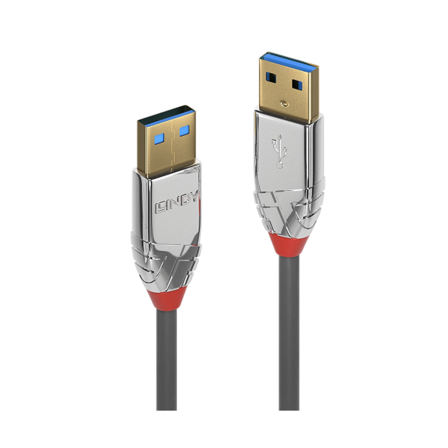 Lindy 36629 cable USB USB 3.2 Gen 1 (3.1 Gen 1) 5 m USB A Gris