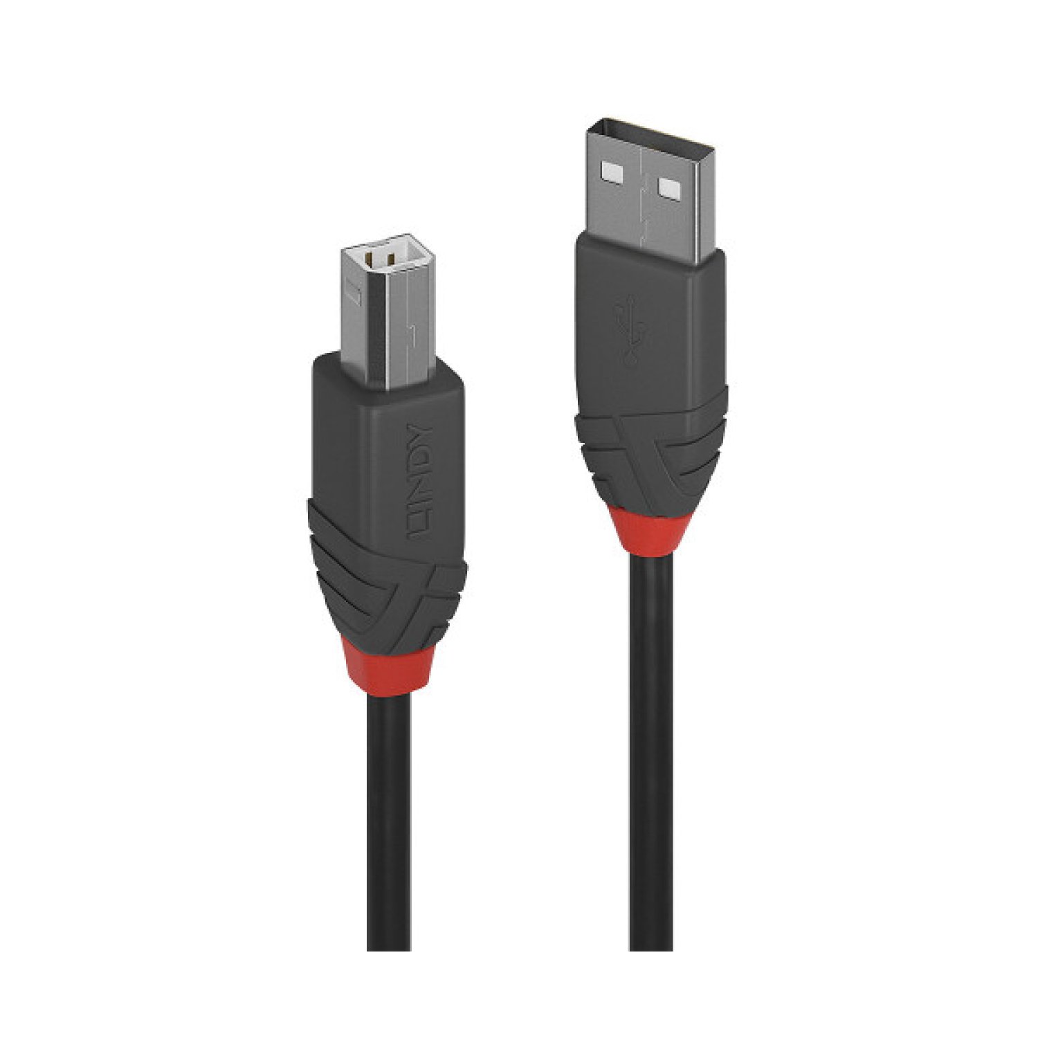 Lindy 36674 cable USB USB 2.0 3 m USB A USB B Negro