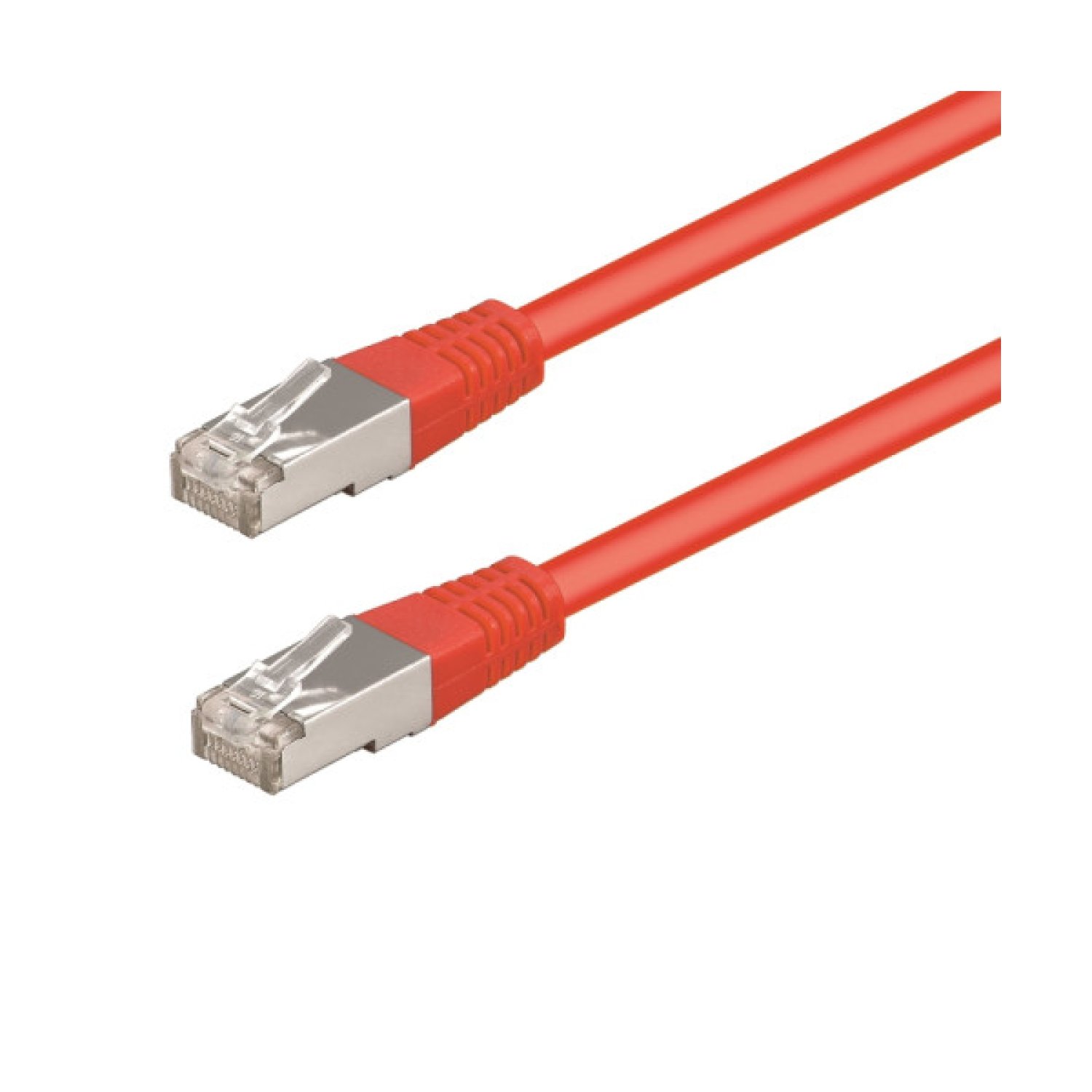 WP WPC-PAT-5F010R cable de red Rojo 1 m Cat5e F/UTP (FTP)