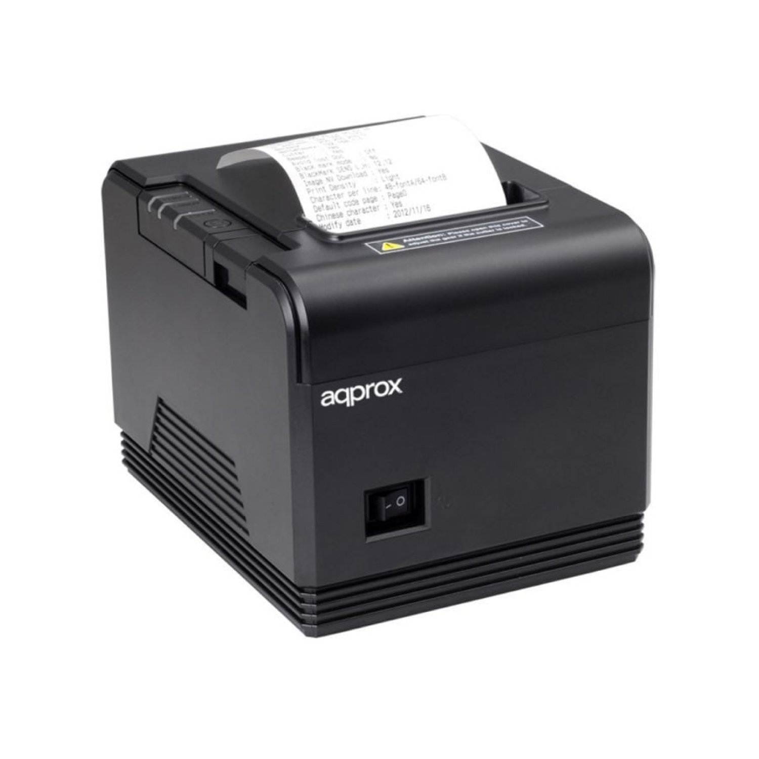 Impresora de Tickets Approx appPOS80AM3/ Térmica/ Ancho papel 80mm/ USB-RS232-Ethernet/ Negra
