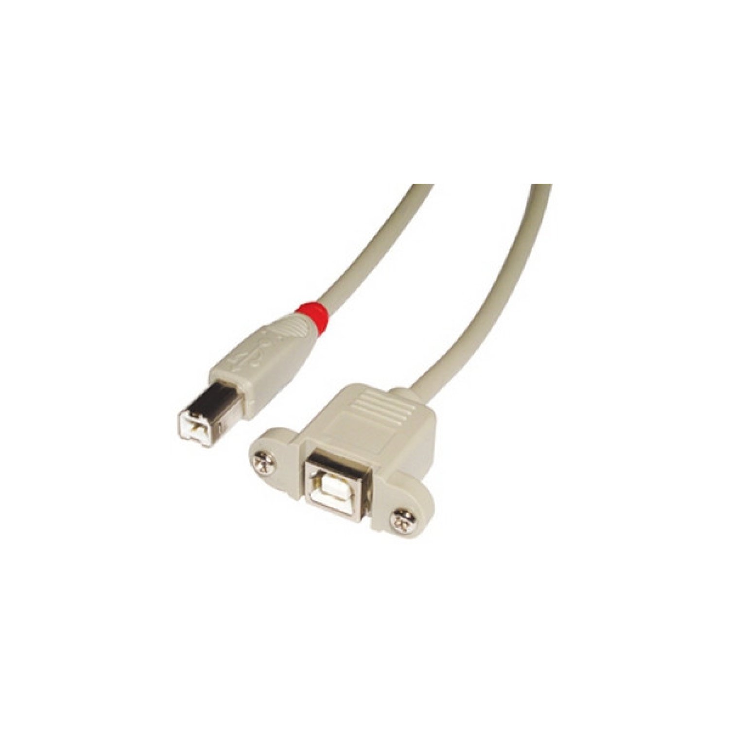Lindy 31801 cable USB USB 2.0 1 m USB B Gris