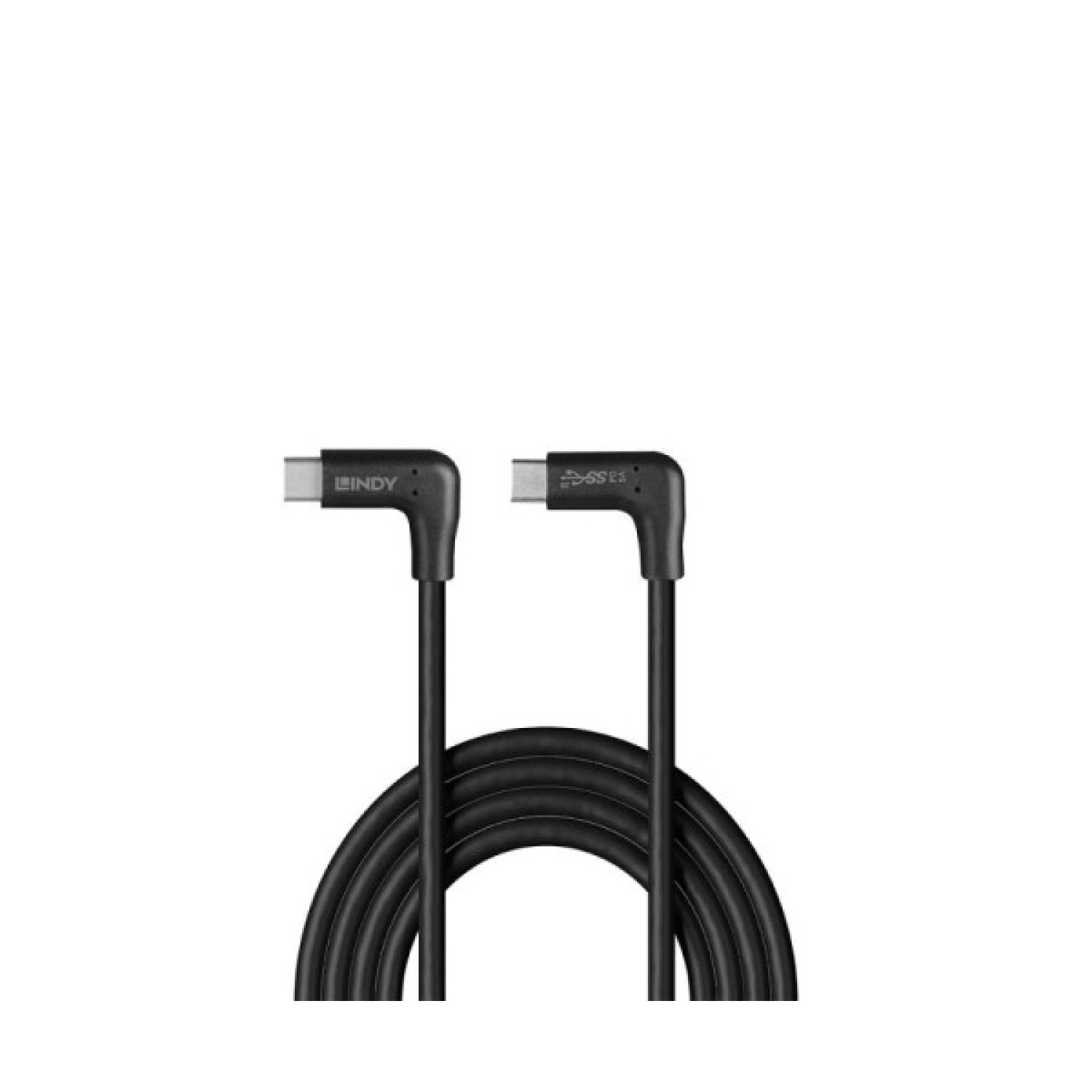 Lindy 32022 cable USB USB 3.2 Gen 2 (3.1 Gen 2) 0,5 m USB C Negro
