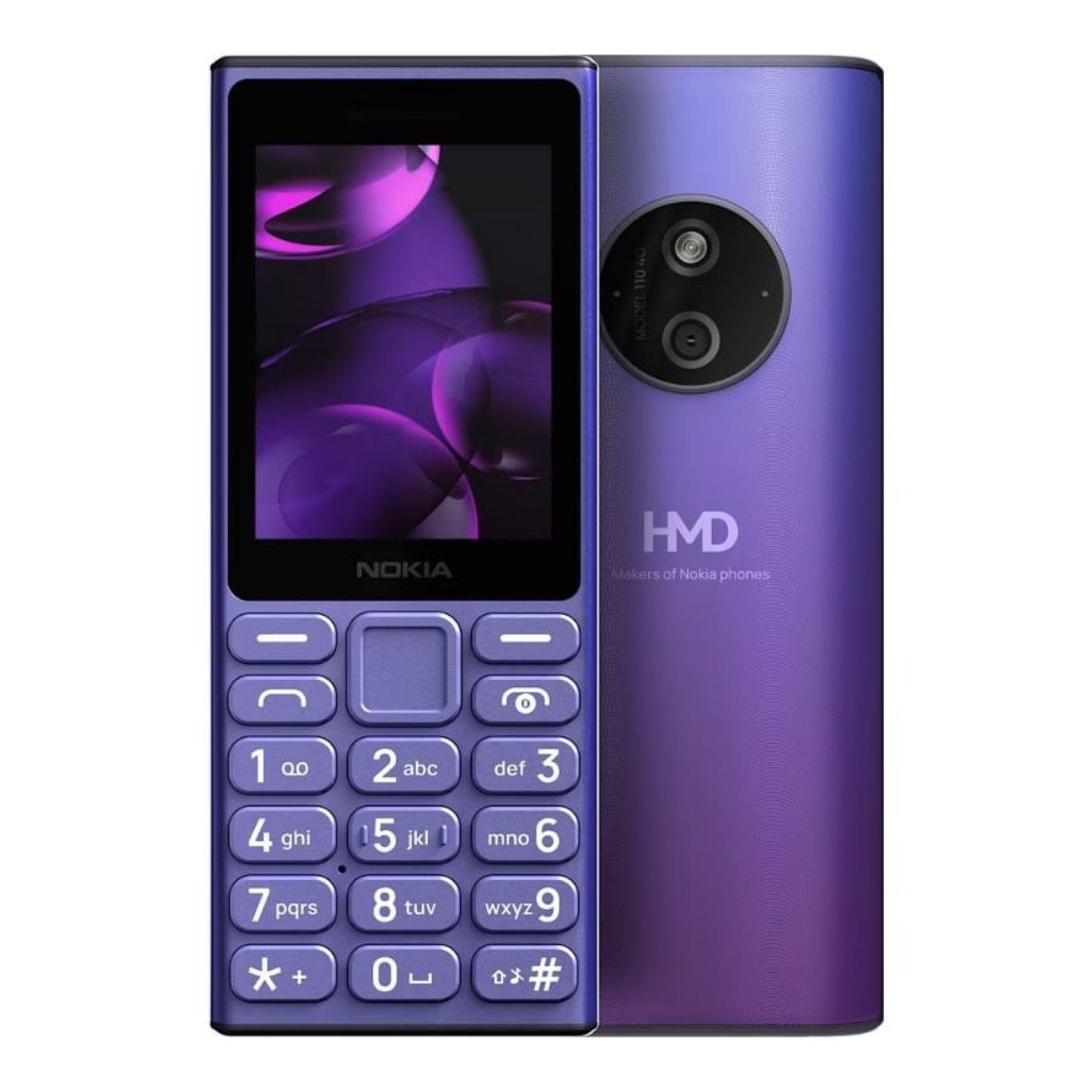 Teléfono Móvil Nokia 110 4G (2024)/ Azul
