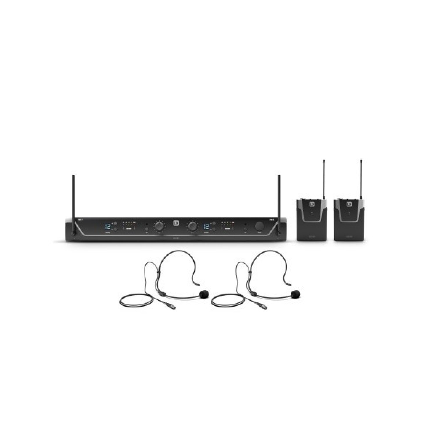 LD SYSTEMS SOUND SERIE U300 (LDU306BPH2) DUAL - WIRELESS MIC
