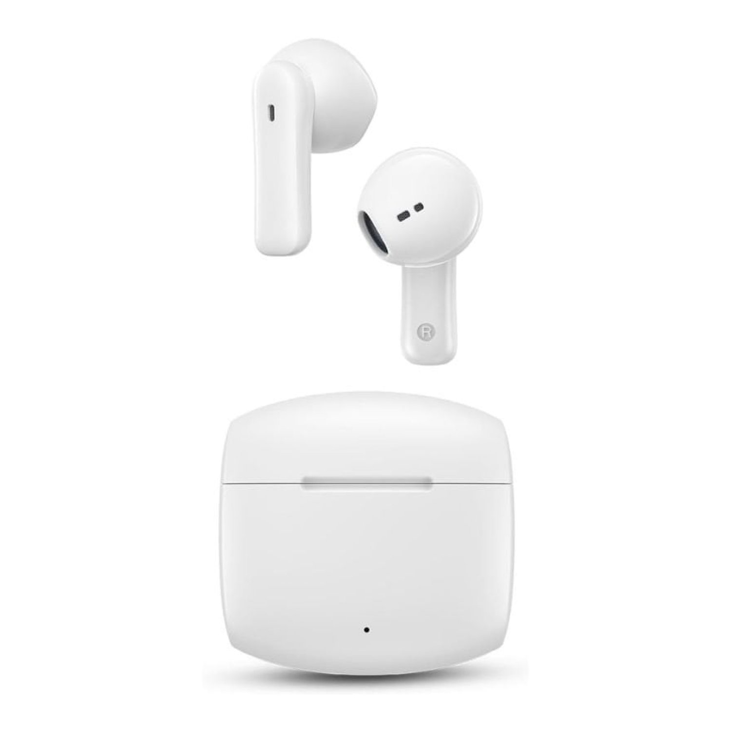 Auriculares Bluetooth SPC Ether 3 Buds con estuche de carga/ Autonomía 8h/ Blancos