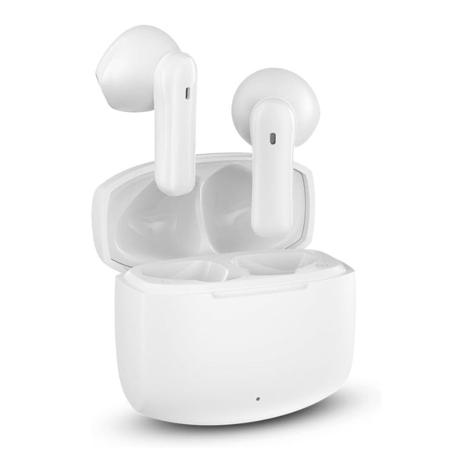 Auriculares Bluetooth SPC Ether 3 Buds con estuche de carga/ Autonomía 8h/ Blancos