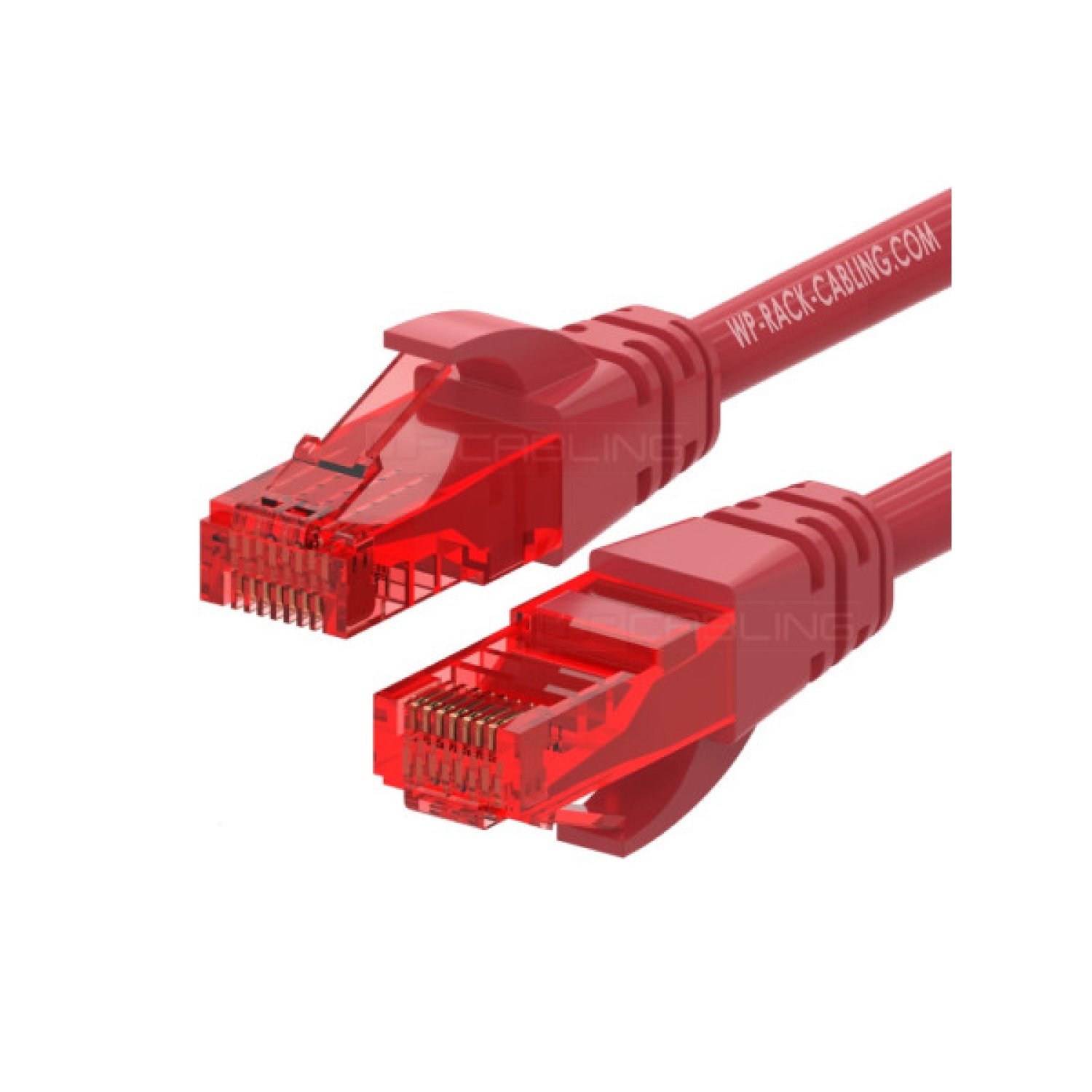WP WPC-PAT-6U002R cable de red Rojo 0,2 m Cat6 U/UTP (UTP)