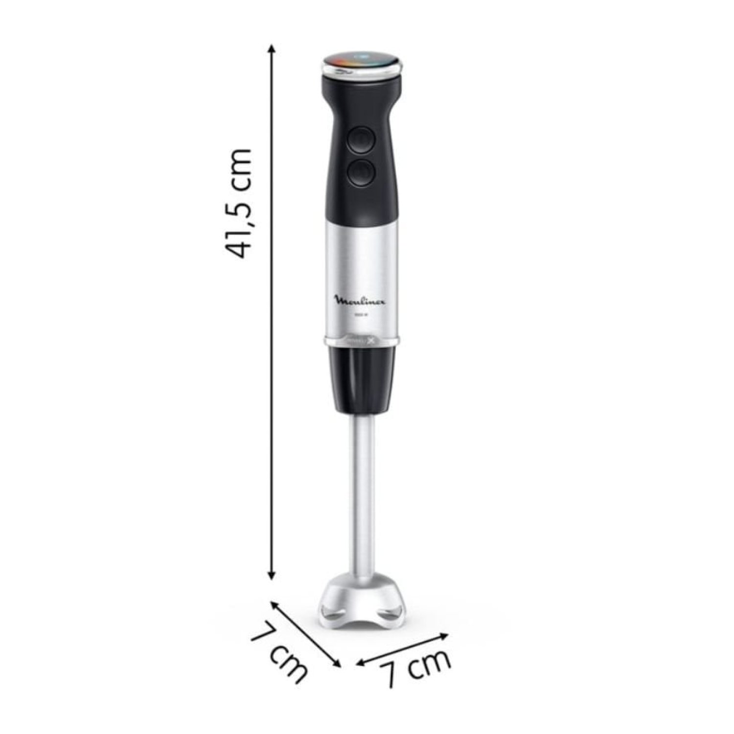 Batidora de mano Moulinex Quickchef DD671810/ 1000W/ 20 Velocidades/ Capacidad 800ml