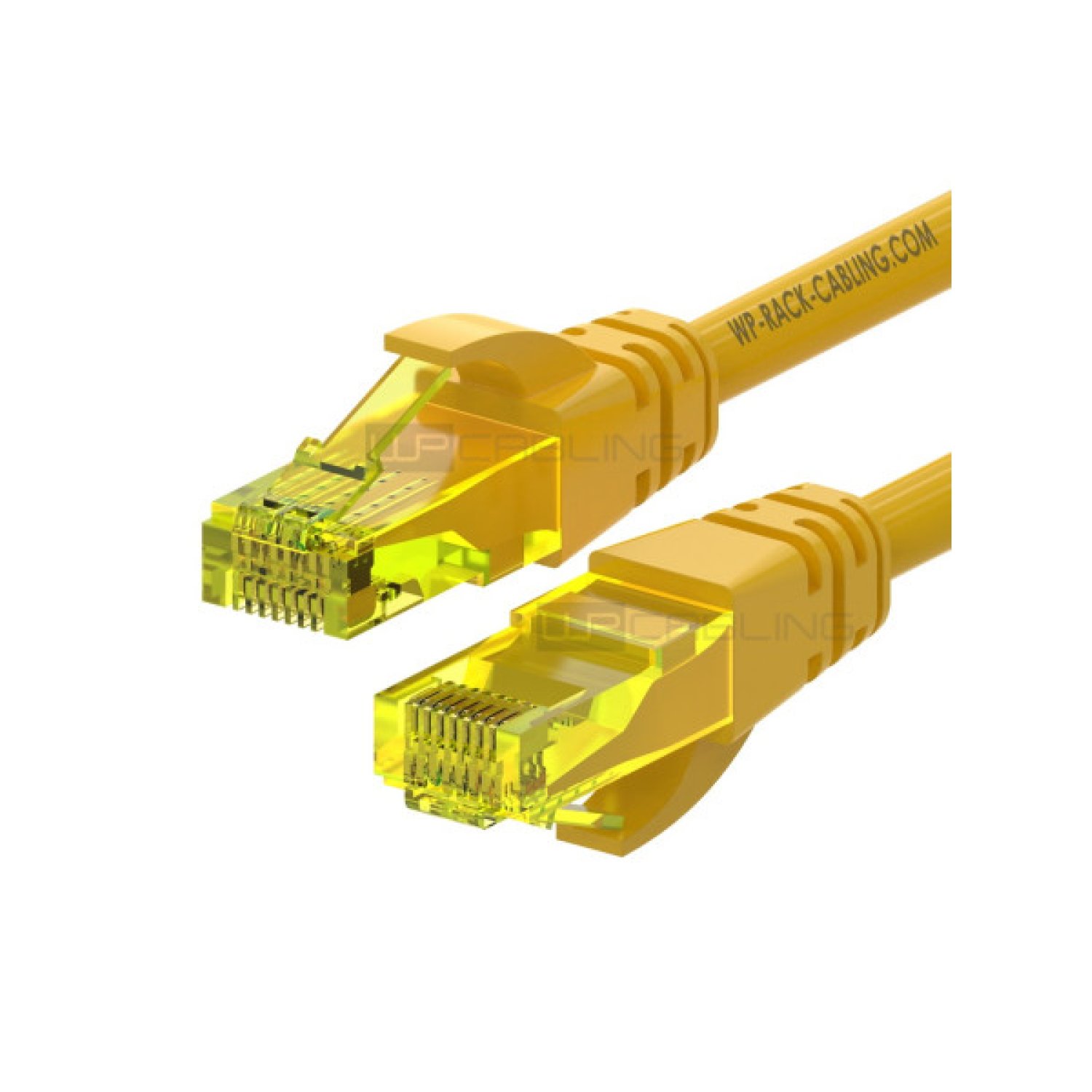 WP WPC-PAT-6AU030Y cable de red Amarillo 3 m Cat6a U/UTP (UTP)