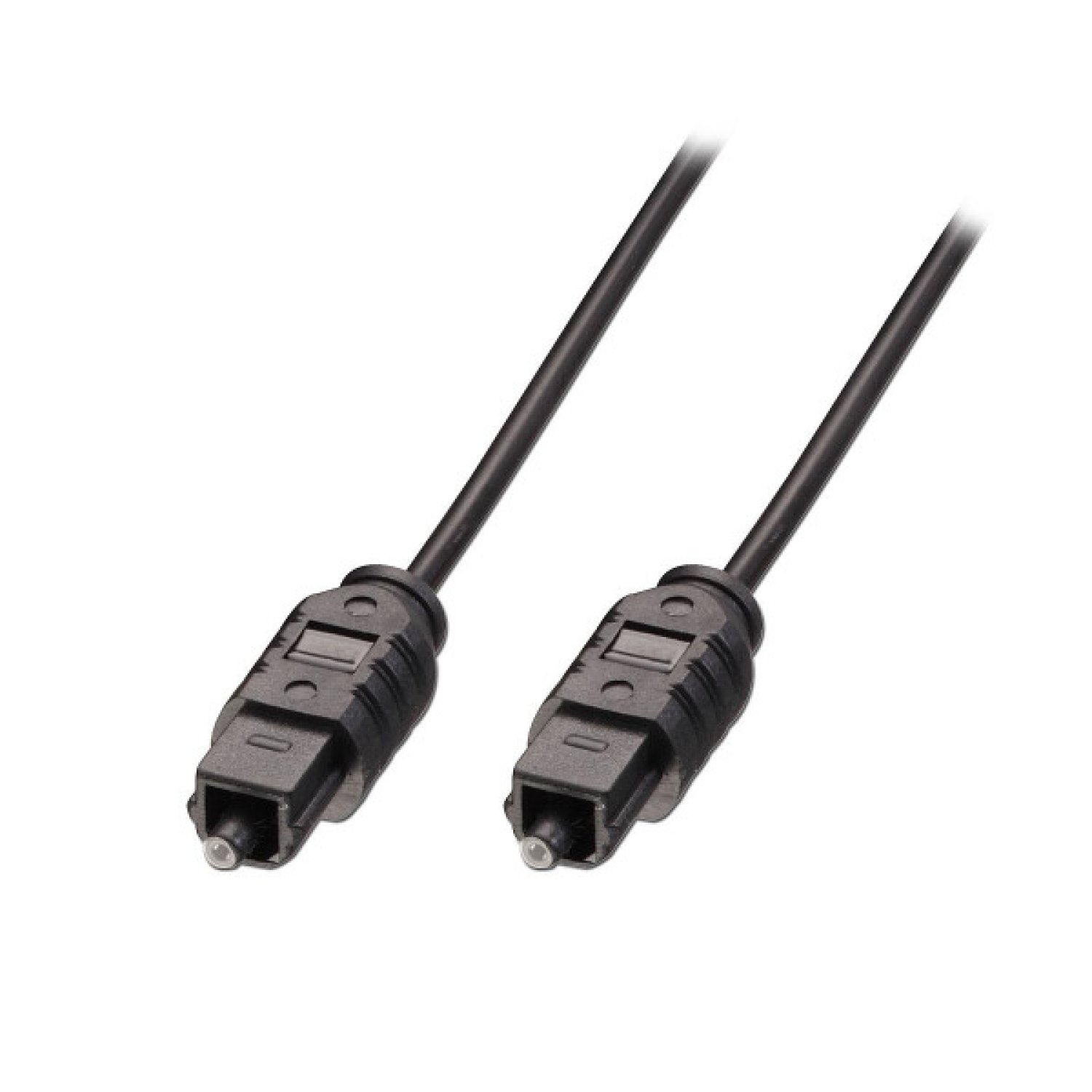 Lindy 35210 cable de audio 0,5 m Toslink Negro