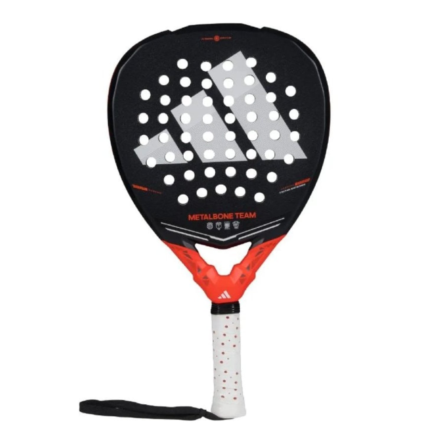 Pala de Pádel Adidas Metalbone Team 3.5 2026/ Negra y Roja