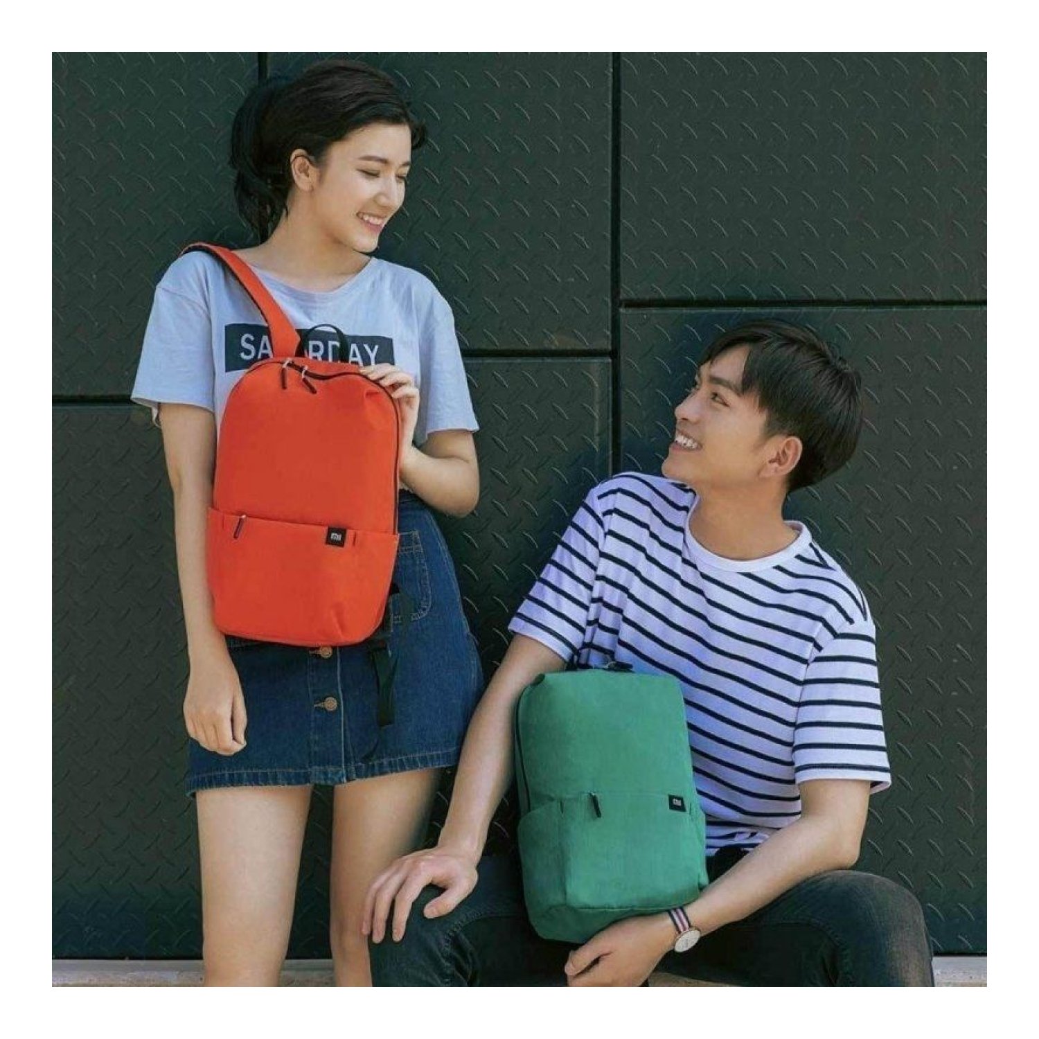 Mochila Xiaomi Mi Casual Daypack/ Capacidad 10L/ Naranja