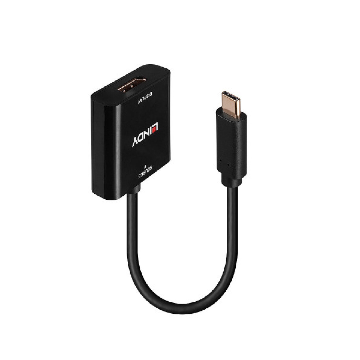 Lindy 43269 Adaptador gráfico USB 3840 x 2160 Pixeles Negro