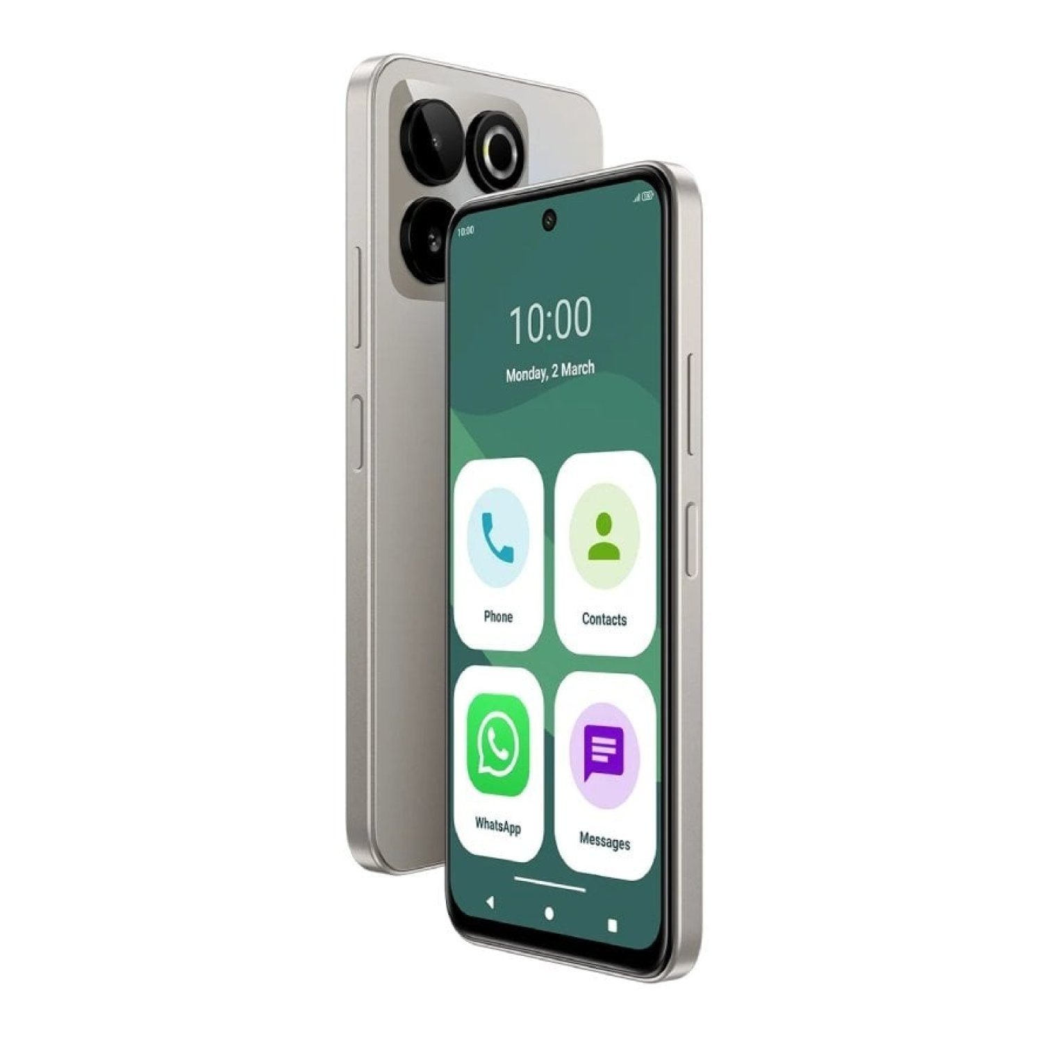 Smartphone SPC Zeus 2 Elite 8GB/ 128GB/ 6.67"/ Gris