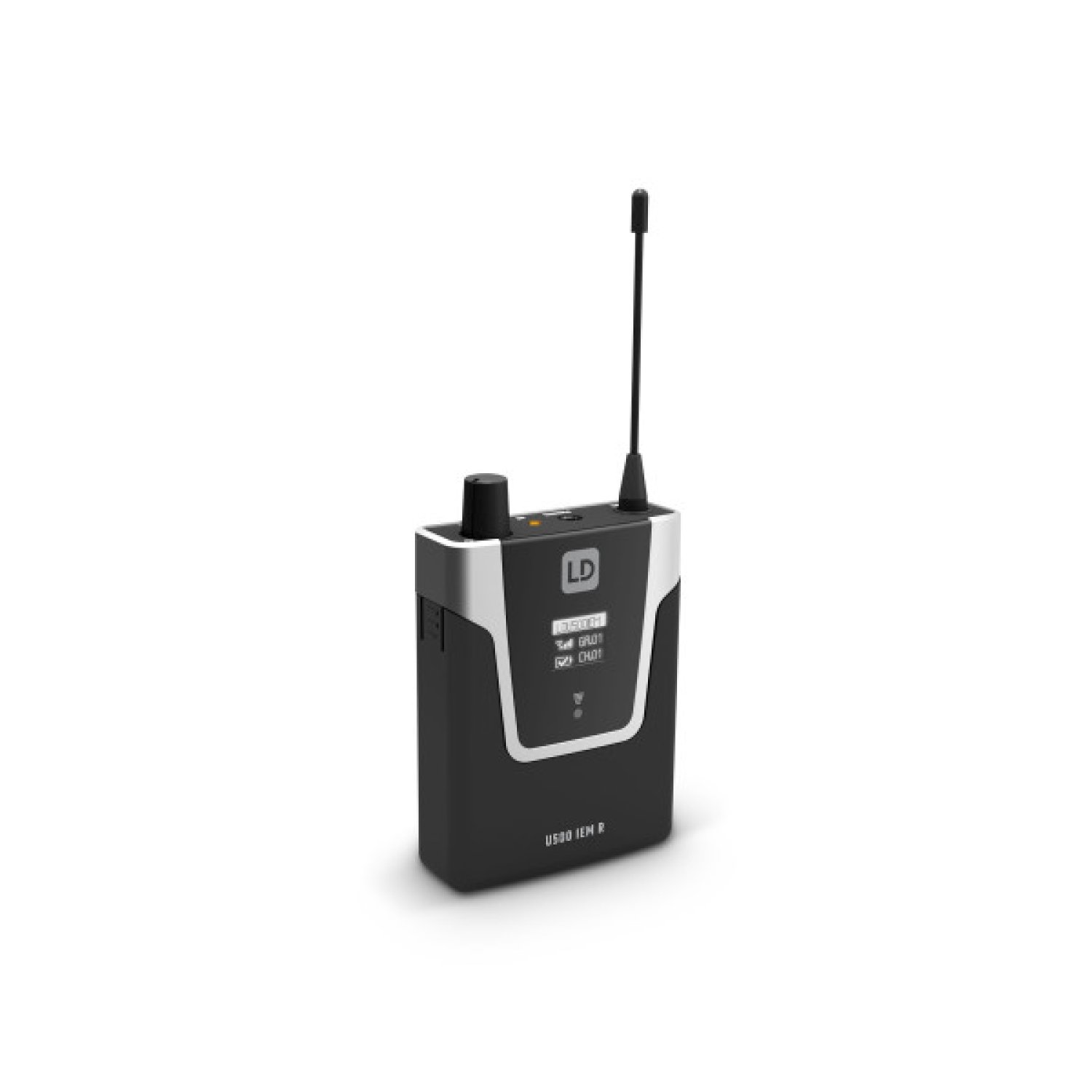 LD Systems U506 IEM R receptor de radio Negro, Plata