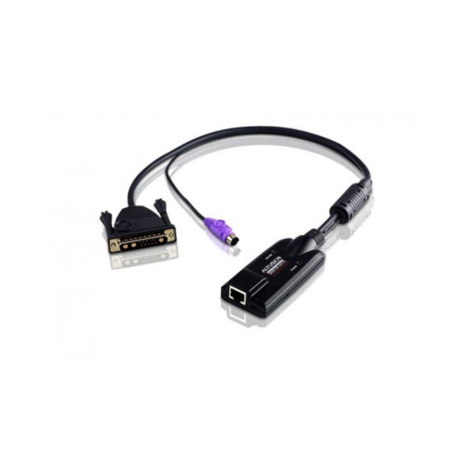 ATEN KA7130 cable para video, teclado y ratón (kvm) Negro