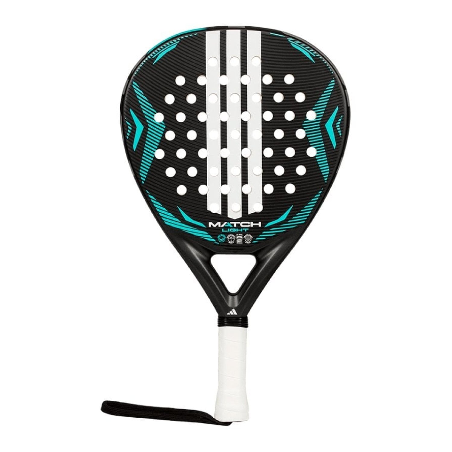 Pala de Pádel Adidas Match Light 2026/ Negra
