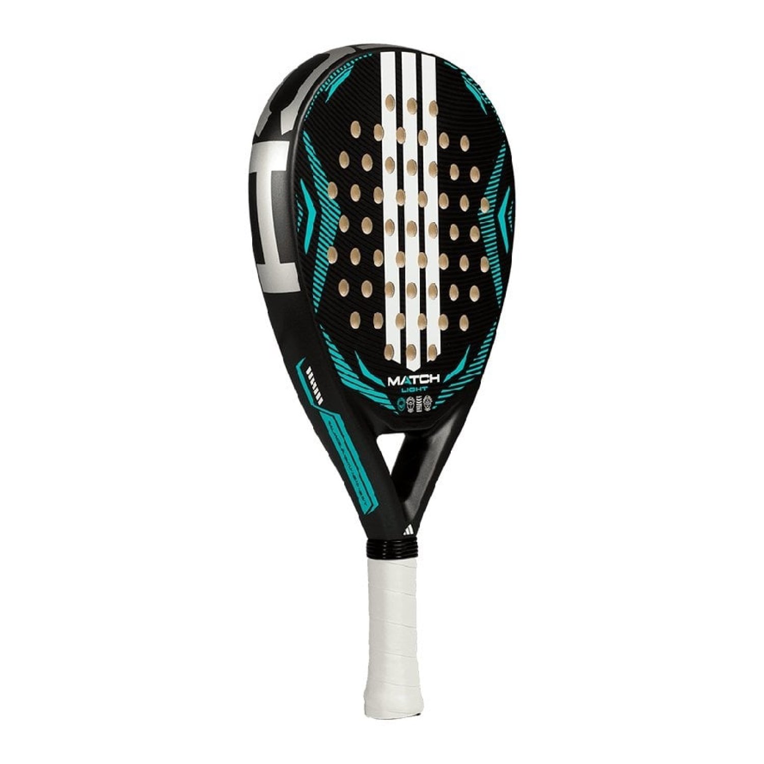 Pala de Pádel Adidas Match Light 2026/ Negra