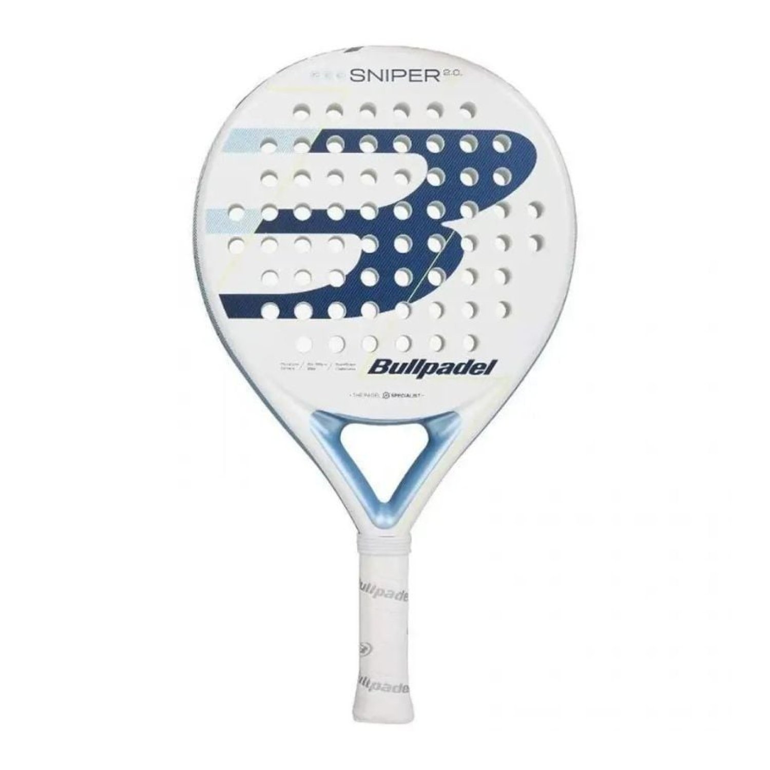 Pala de Pádel Bullpadel Sniper 2.0 Woman/ Blanca