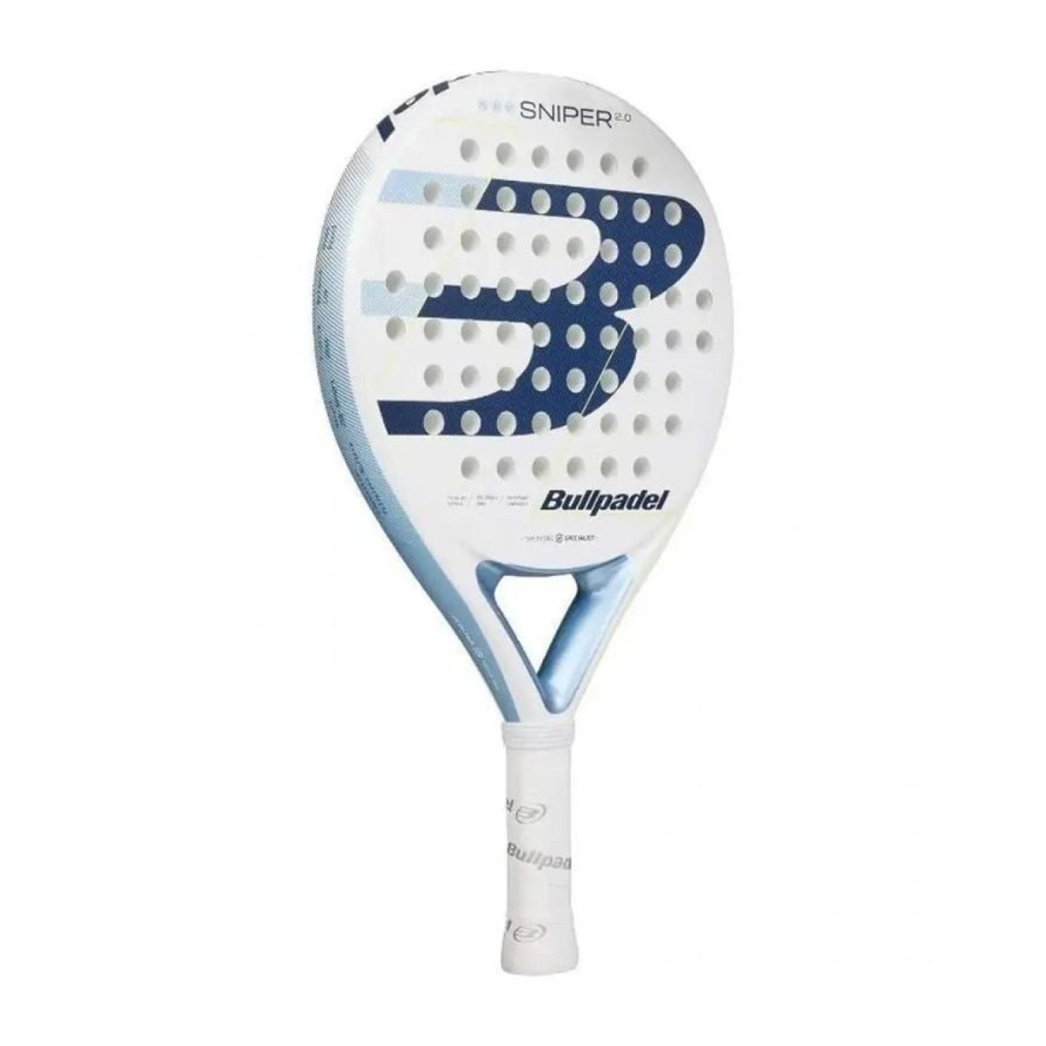 Pala de Pádel Bullpadel Sniper 2.0 Woman/ Blanca