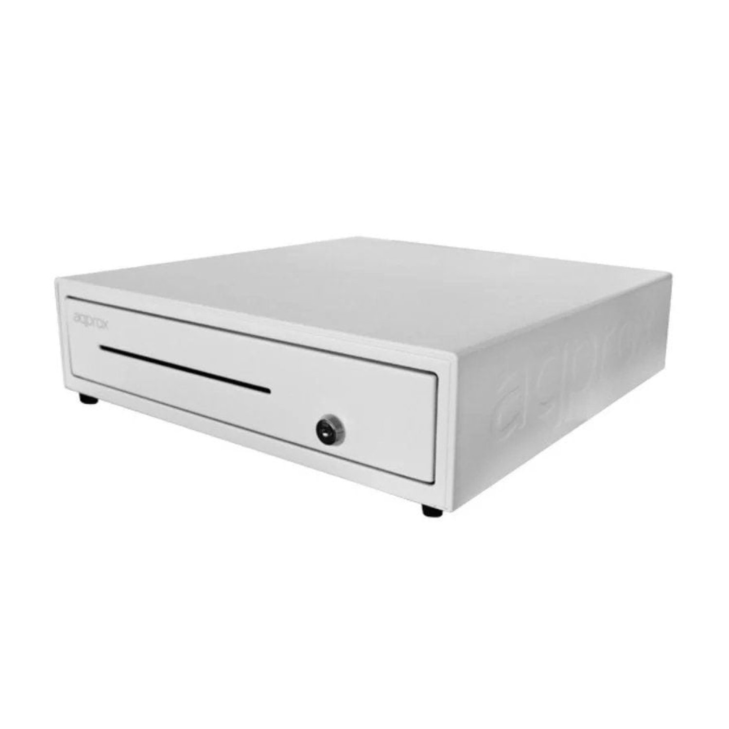 Pack Approx appPOSPACK4180WH V2 Cajón Portamonedas/ Impresora Térmica/ Lector de Códigos y Rollos Térmicos