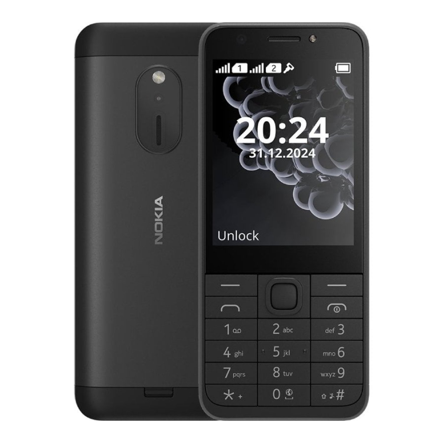 Teléfono Móvil Nokia 230/ Negro