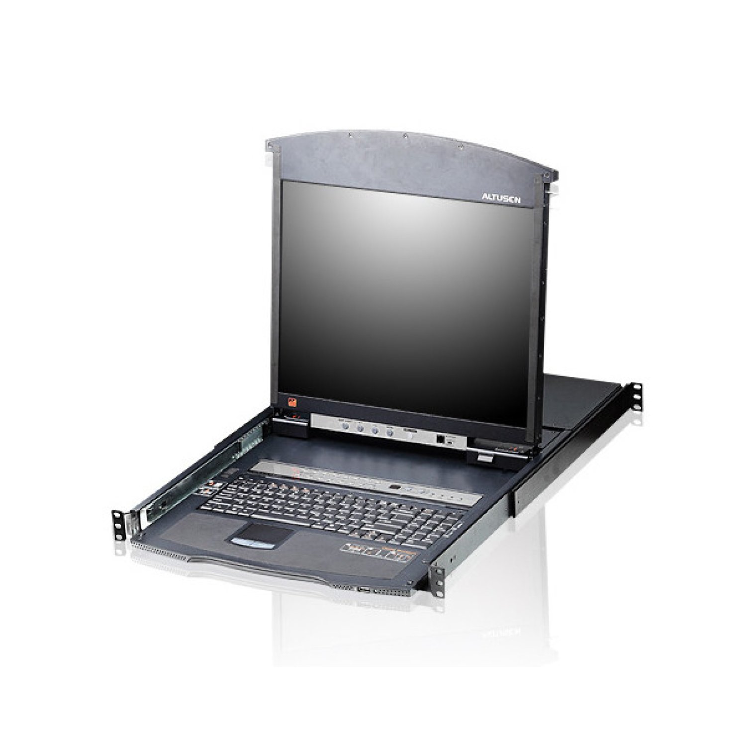 ATEN KL1508AN-AXA-AG interruptor KVM Montaje en rack Negro