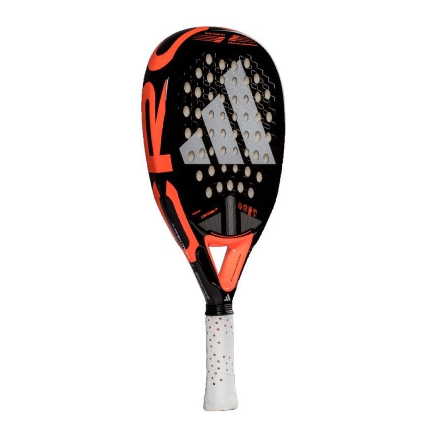 Pala de Pádel Adidas Cross It Team 3.4 2025/ Negra y Naranja