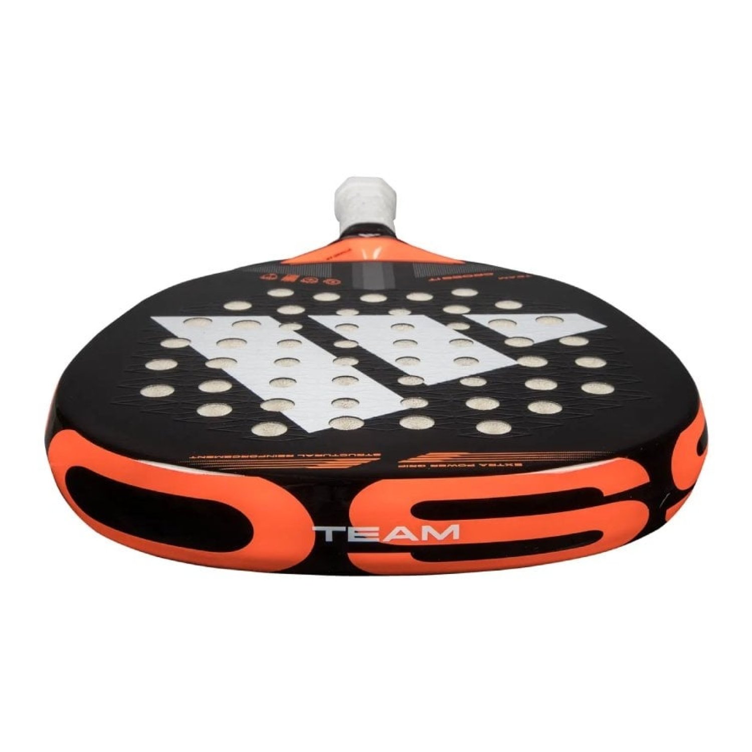 Pala de Pádel Adidas Cross It Team 3.4 2025/ Negra y Naranja