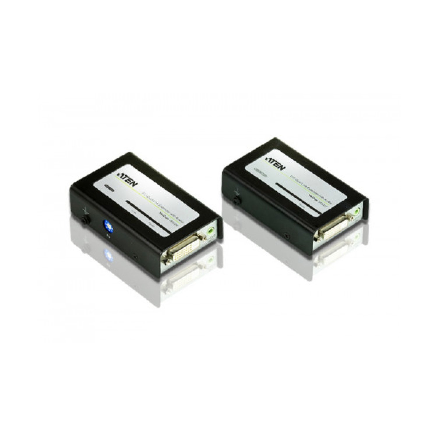 ATEN EXTENSOR DVI DUAL LINK / AUDIO SOBRE CAT 5E/6 (60M) (VE602-AT-G)