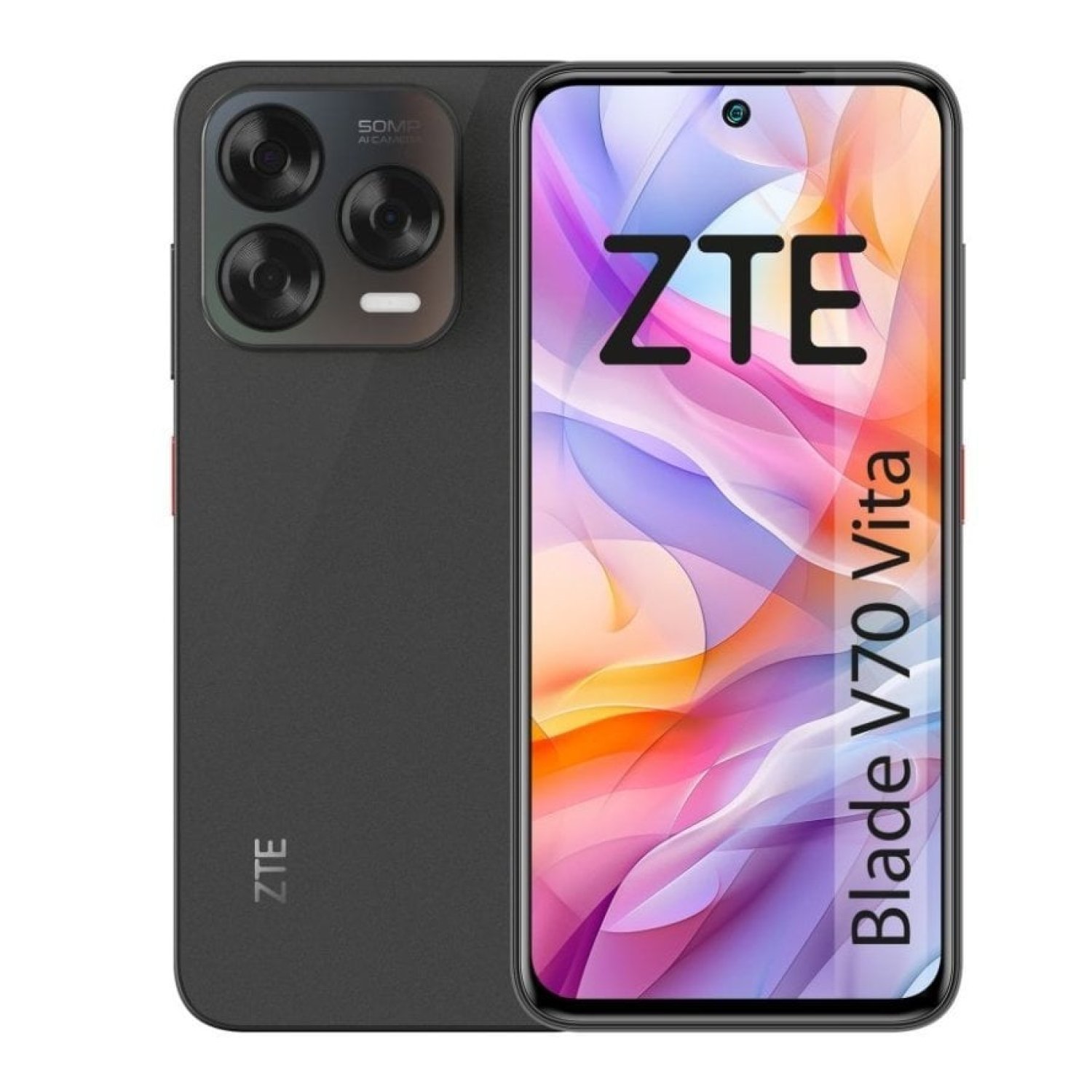 Smartphone ZTE Blade V70 Vita 4GB/ 256GB/ 6.7"/ Gris Oscuro