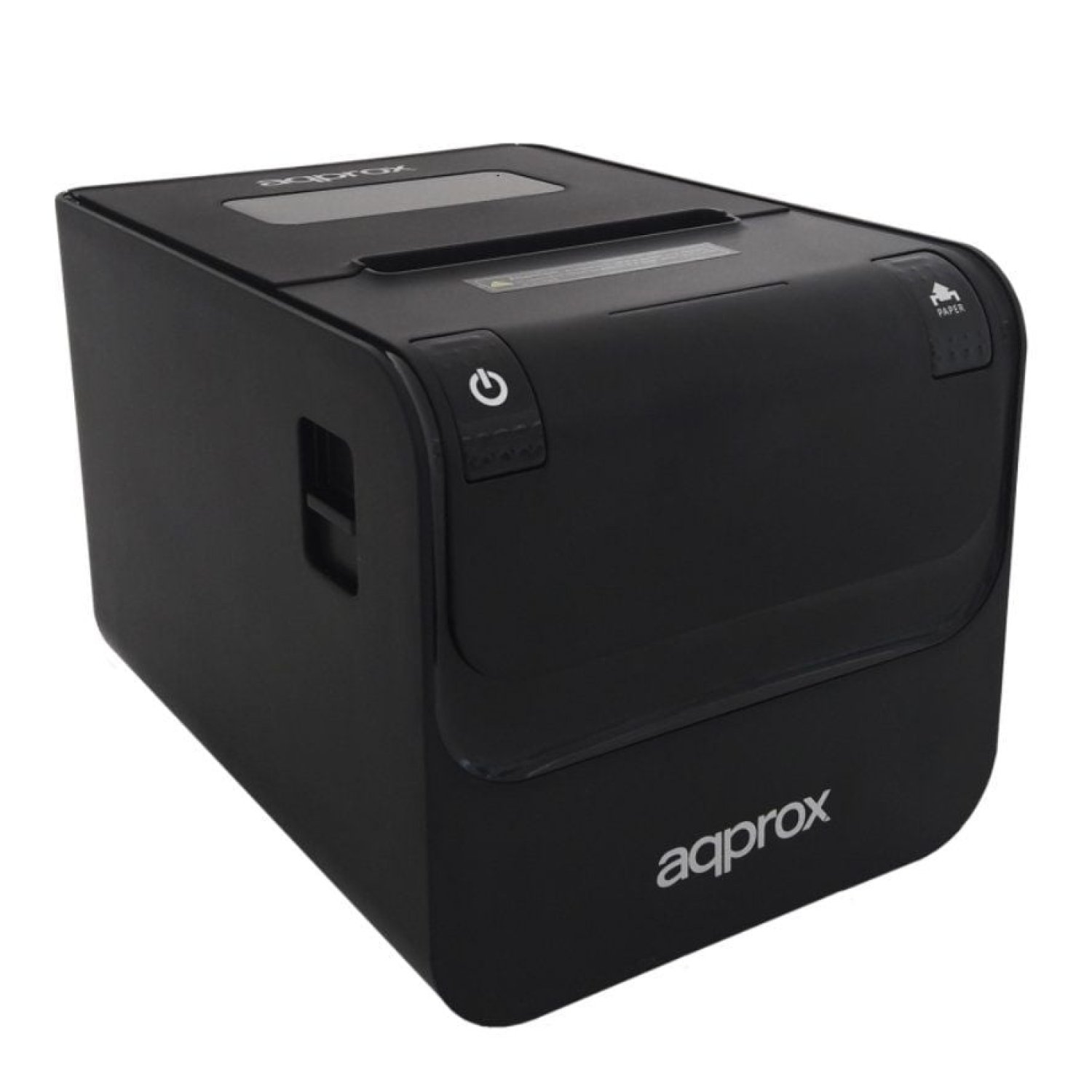 Impresora de Tickets Approx appPOS80AMUSE/ Térmica/ Ancho papel 80mm/ USB-RS232-Ethernet/ Negra