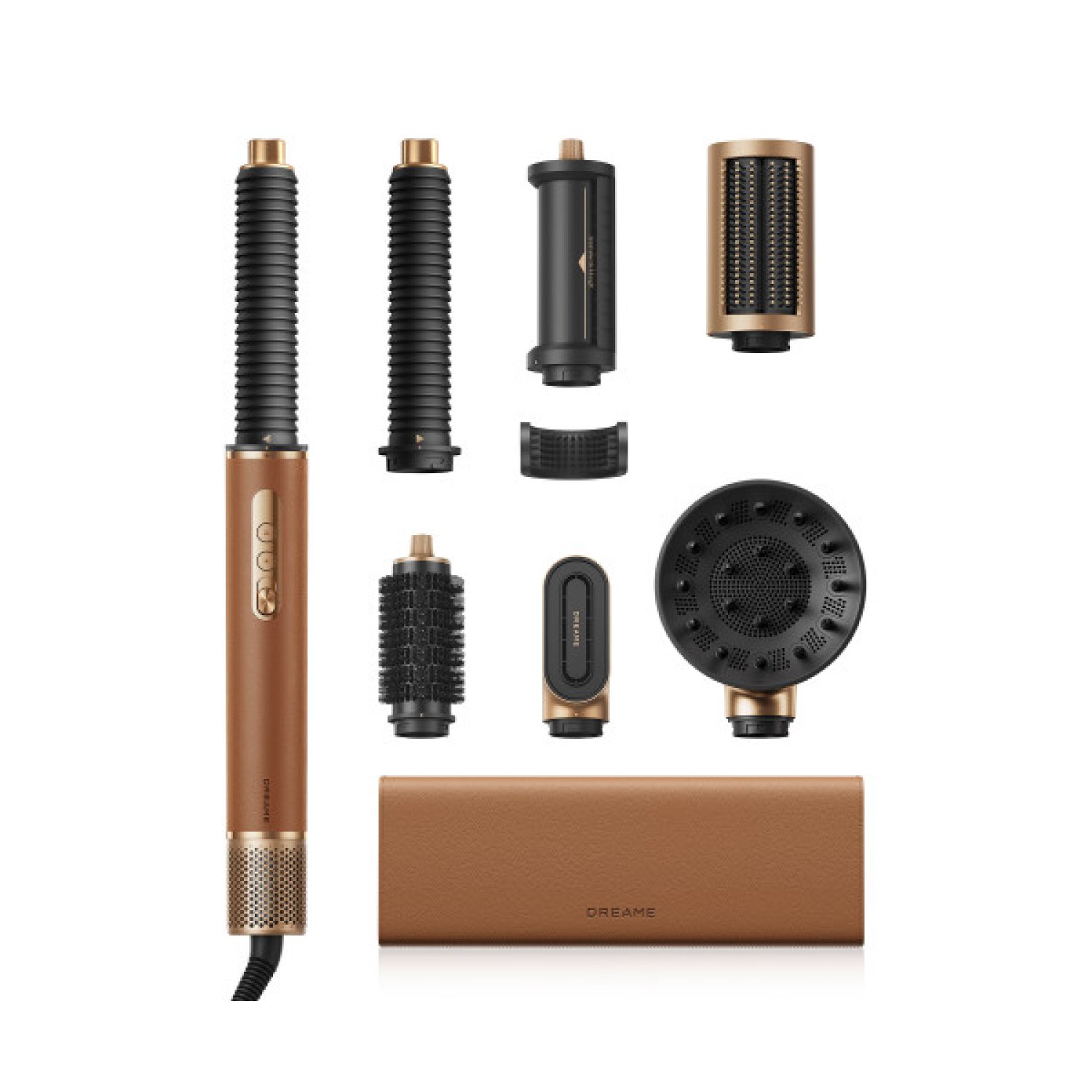 Dreame AirStyle Pro 2 Kit de peluquería Caliente Oro 1300 W 2,8 m