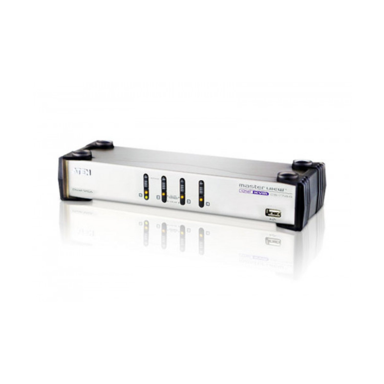 Aten CS1744 interruptor KVM Blanco