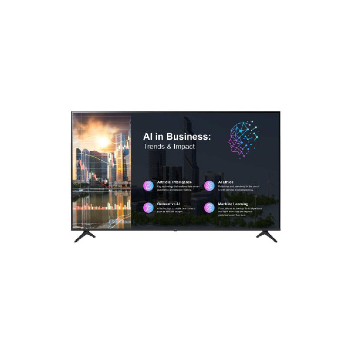 LG (86PK640S0LA) 86" / ULTRA HD 3840 X 2160 / 16X7 / 330 NIT / CONTRASTE 5000 A 1 / W X H X D 1920 X 1102 X 59.8 MM / VESA 400 X 400 / PESO 33.4 KG