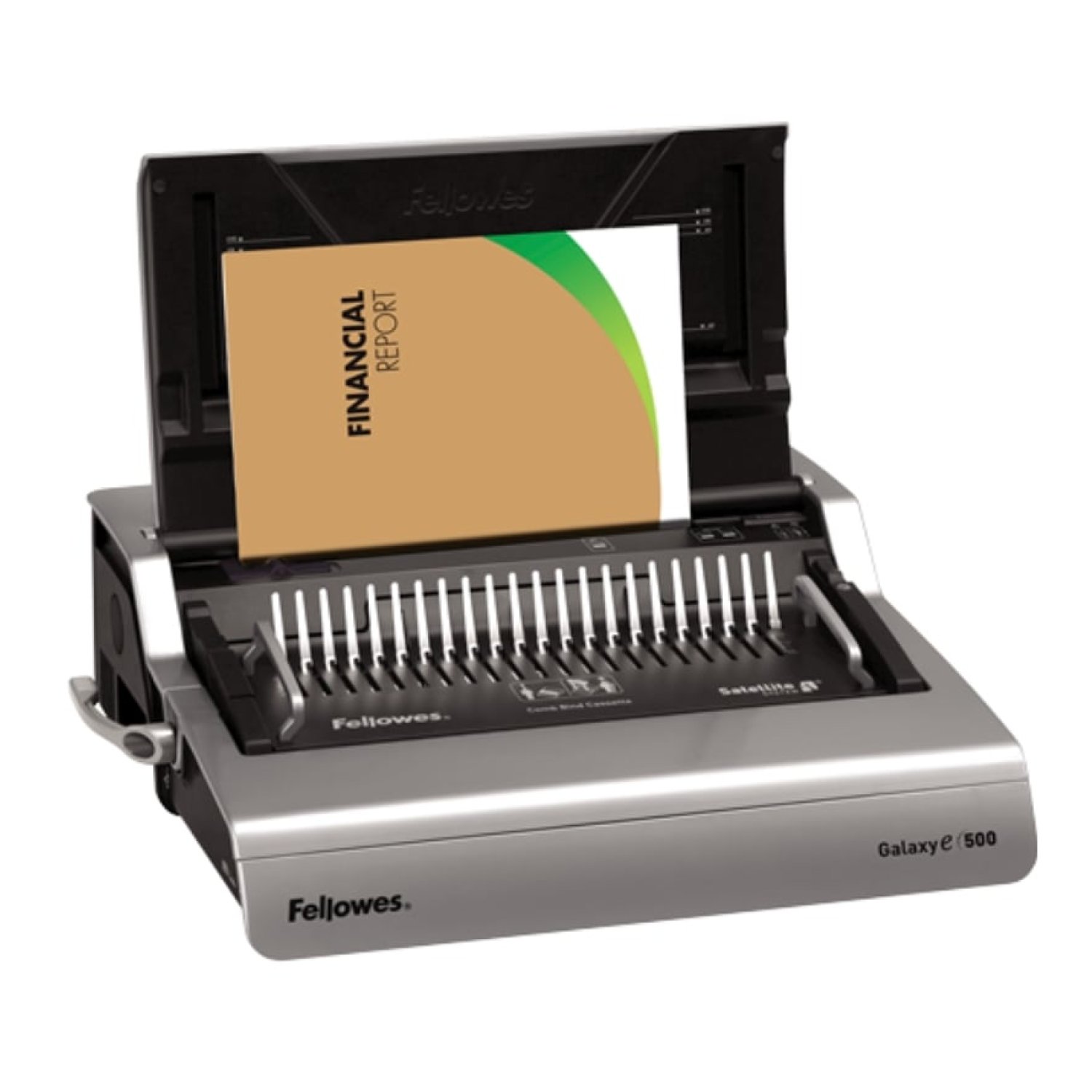 Encuadernadora de Canutillo Fellowes Galaxy-E/ Plata