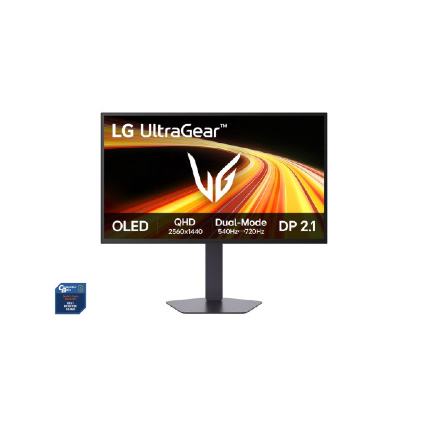 LG 27GX790B-B pantalla para PC 68,6 cm (27") 2560 x 1440 Pixeles Quad HD OLED Negro