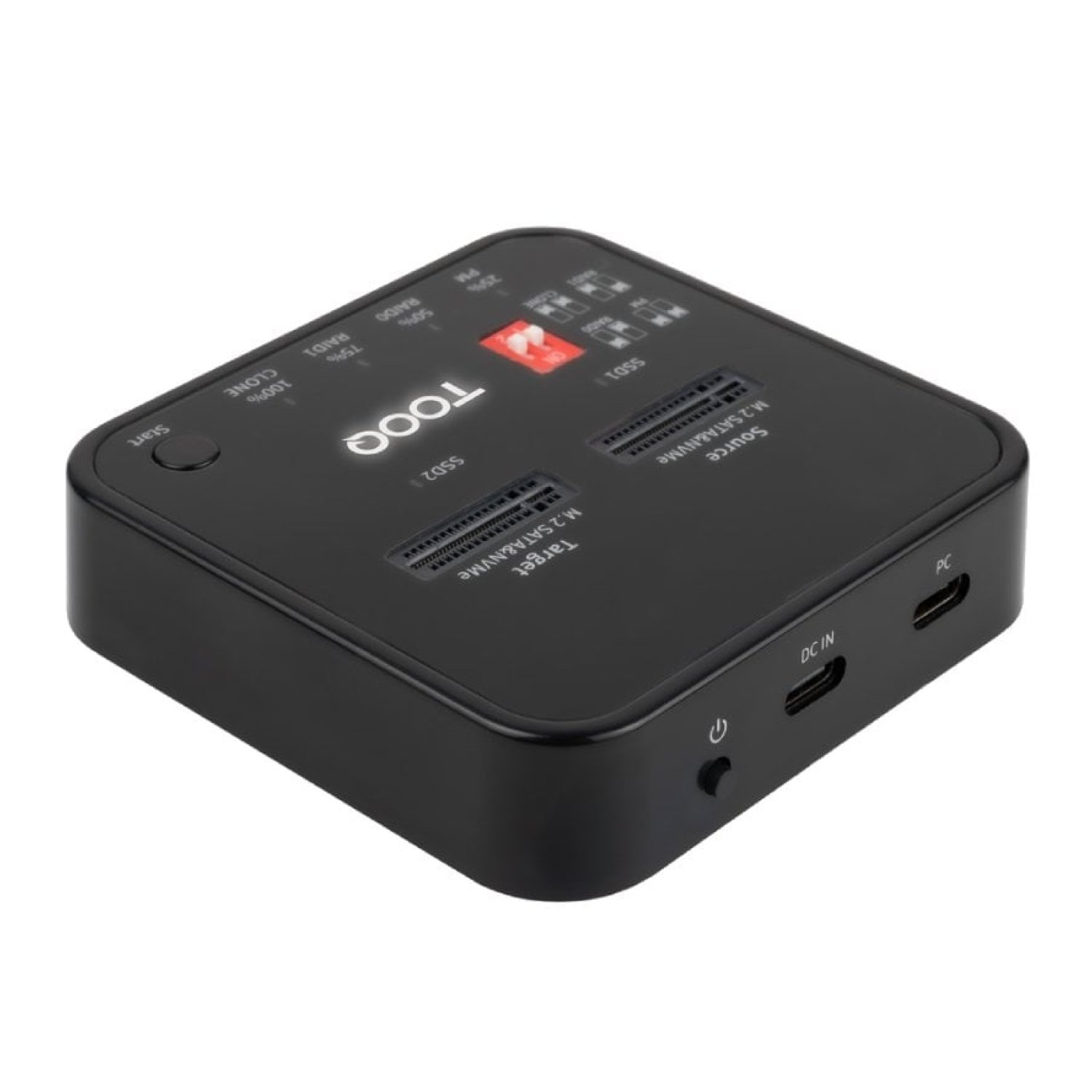 Docking Station para SSD M2 SATA/NVMe TooQ TQDS-201B