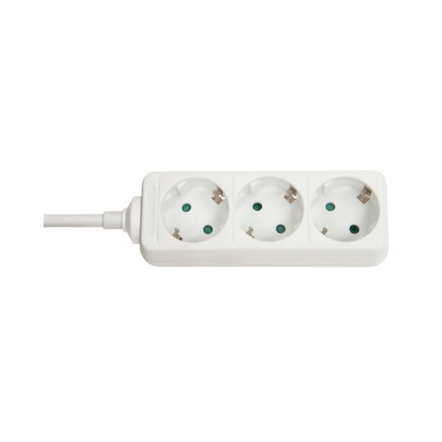 Lindy 73100 base múltiple 3 salidas AC Interior Blanco